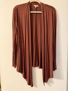 Maurices Open-Front Draped Cardigan